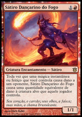 Sátiro Dançarino do Fogo / Satyr Firedancer - Magic: The Gathering - MoxLand